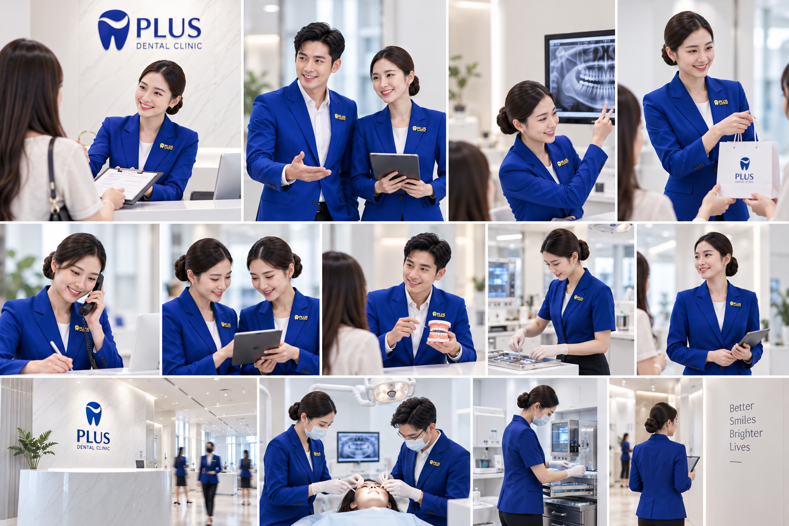 พรีเซ็นเตอร์ PLUS Dental Clinic